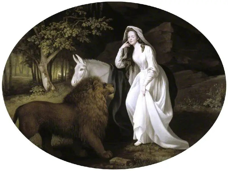 Isabella Saltonstall, Spenser'in « Faerie Queene » adlı eserinde Una rolünde - George Stubbs