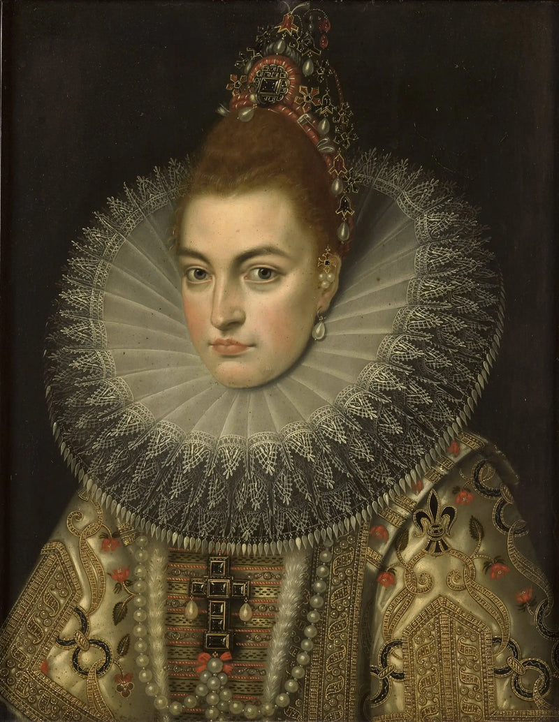 Isabelle Claire Eugénie, arşidük Albert VII'nin eşi - Frans Pourbus the Younger