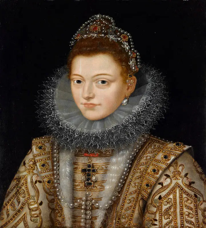 Isabelle régente des Pays-Bas - Frans Pourbus the Younger - Alpha Reproduction