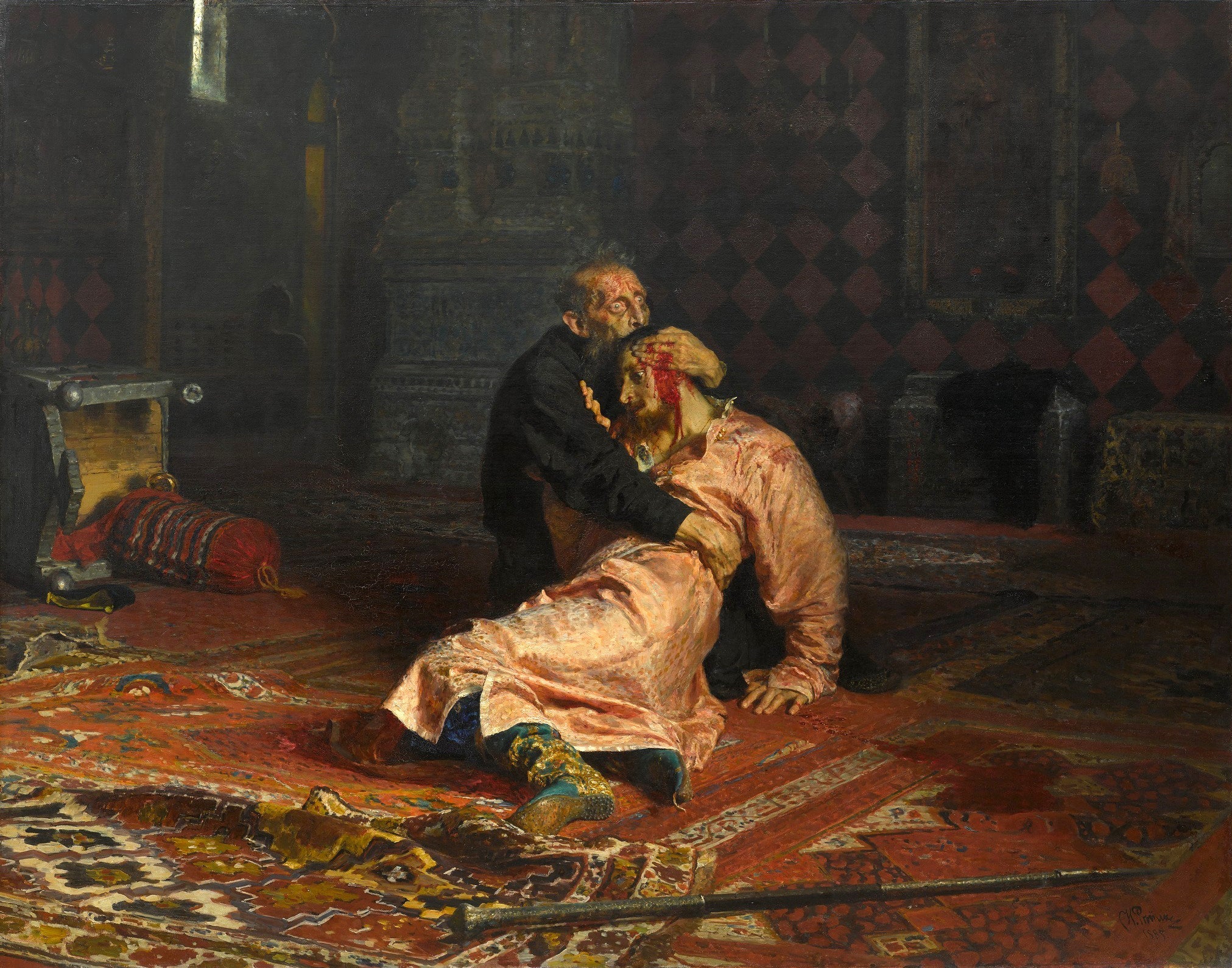 Ivan le Terrible tue son fils - Ilya Repin