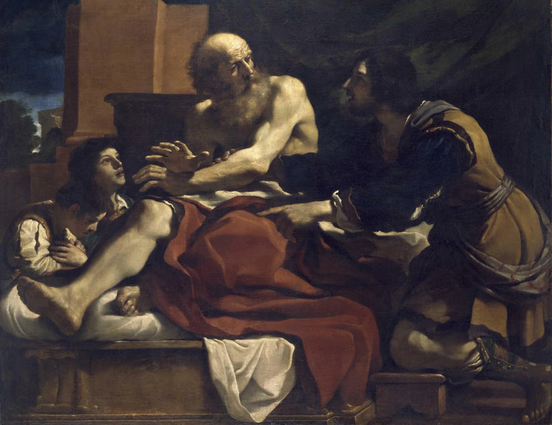 Jacob'ın Yusuf'un oğullarını kutsaması - Guercino