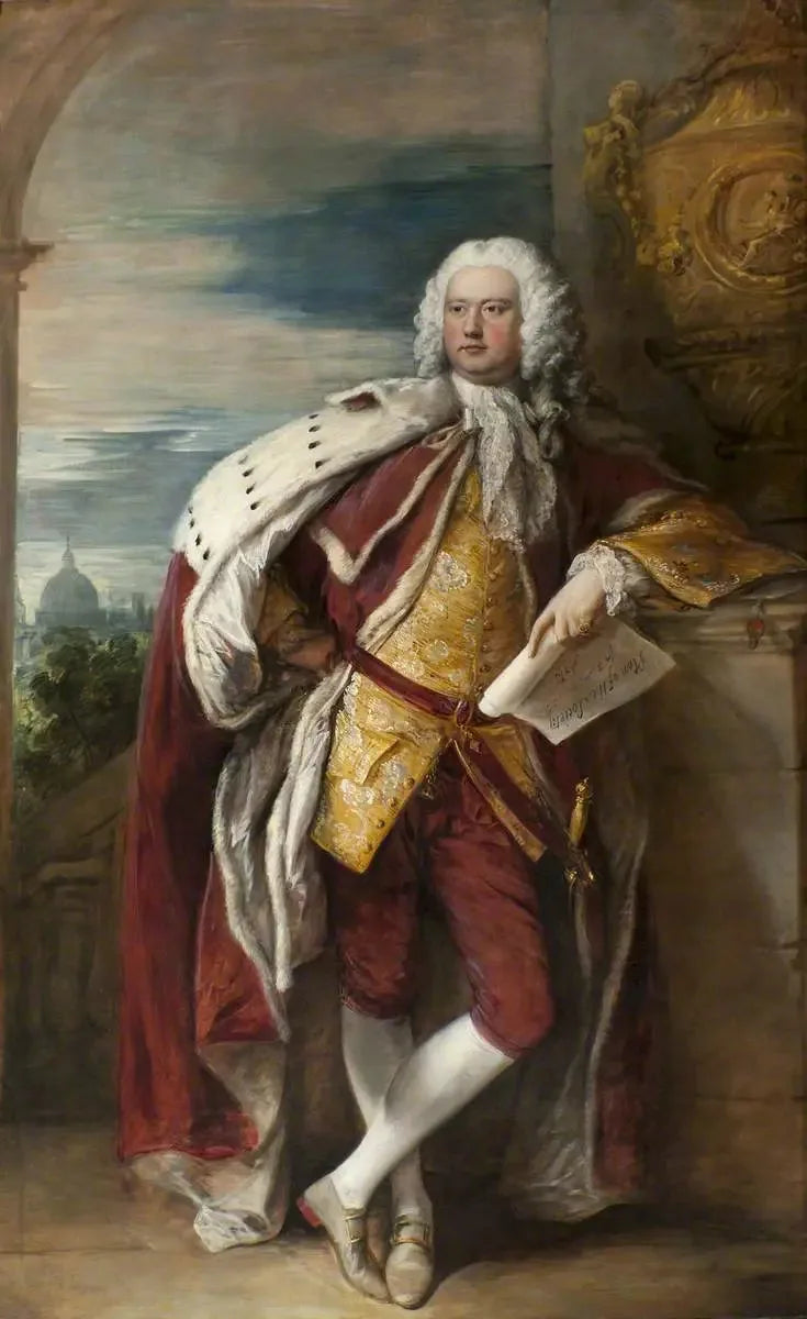 Jacob Bouverie (1694–1761), Folkestone Kontu ve Sanat Topluluğu'nun ilk başkanı (Thomas Hudson'a göre) - Thomas Gainsborough