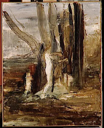Jacob ve Melek - Gustave Moreau