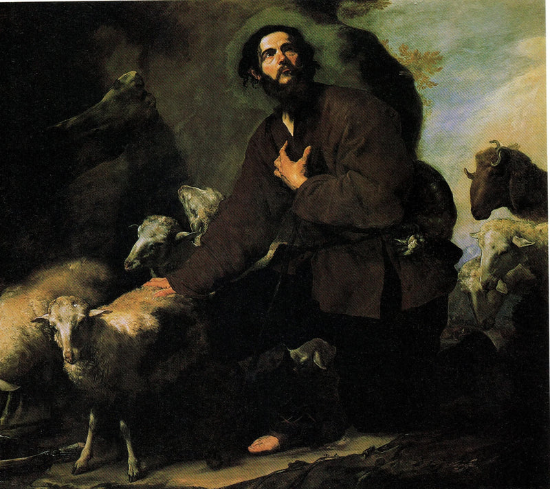 Jacob sürüsünü koruyor - Jusepe de Ribera