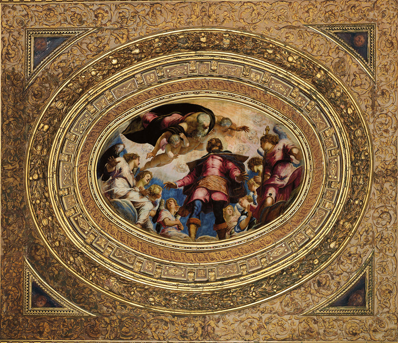 Saint Roch en gloire - Jacopo Tintoretto