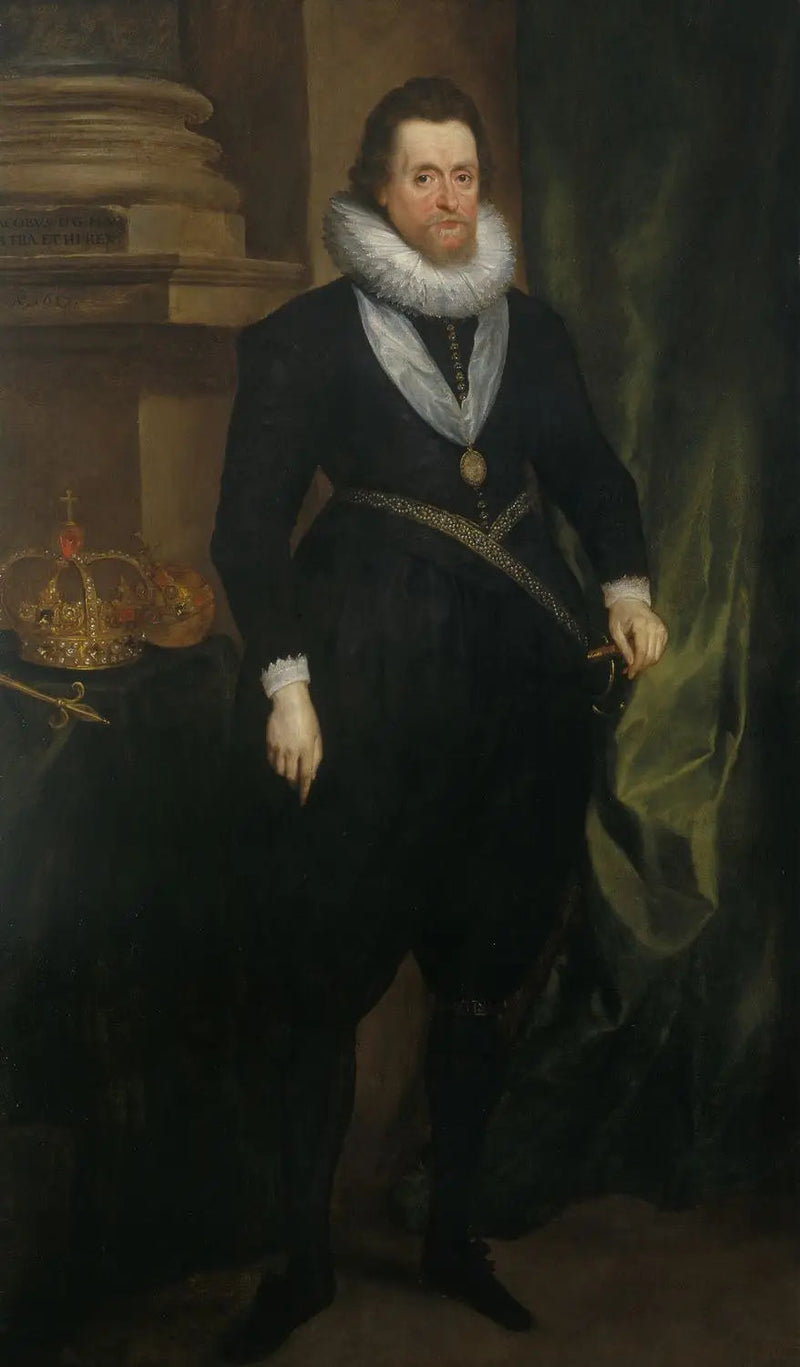 Jacques I ve VI (1566-1625) - Antoine van Dyck