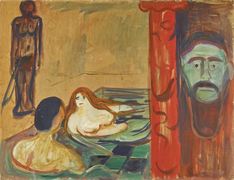 Banyodaki Jaluzi - Edvard Munch