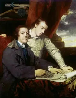 James Paine, mimar ve oğlu, James - Joshua Reynolds