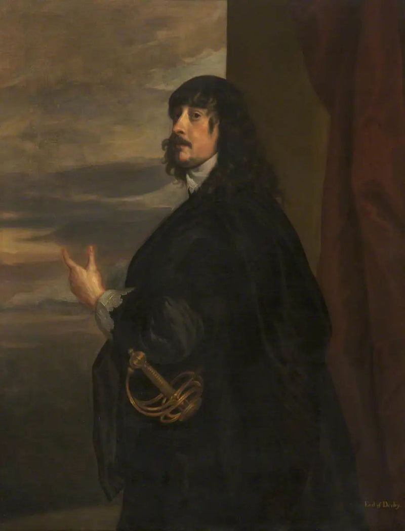 James Stanley (1607–1651), 7. Derby Kontu - Antoine van Dyck