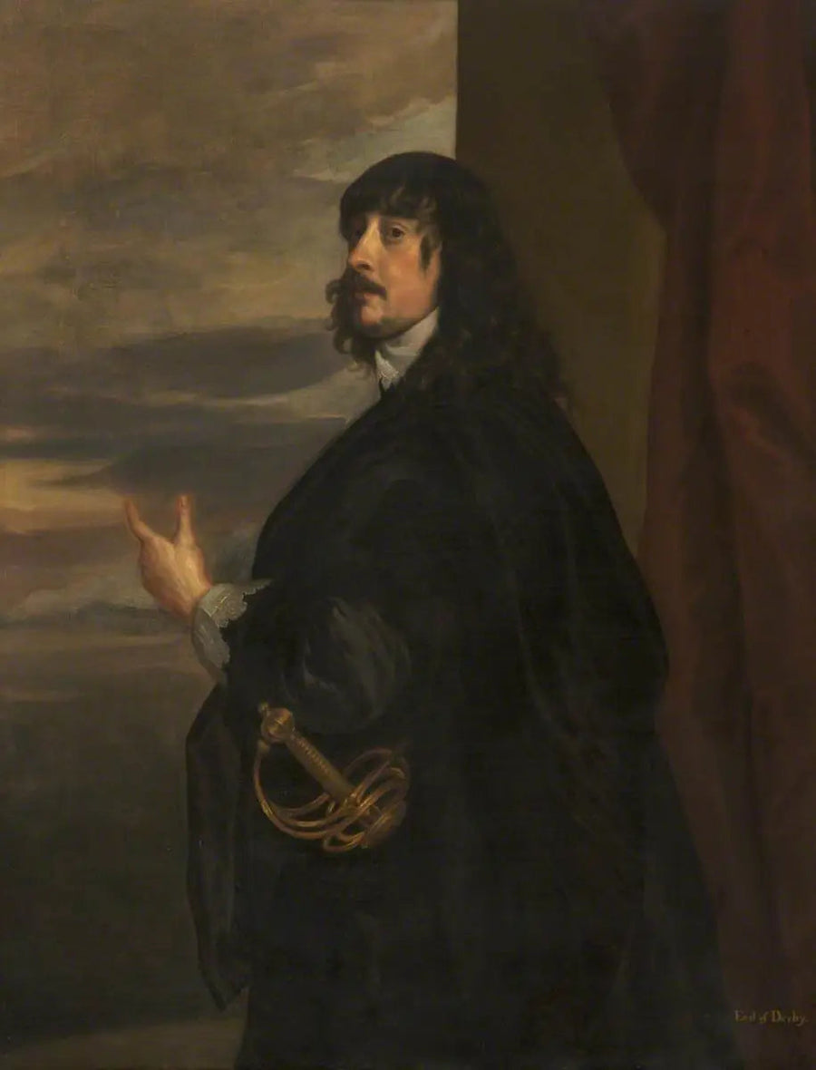 James Stanley (1607–1651), 7. Derby Kontu - Antoine van Dyck