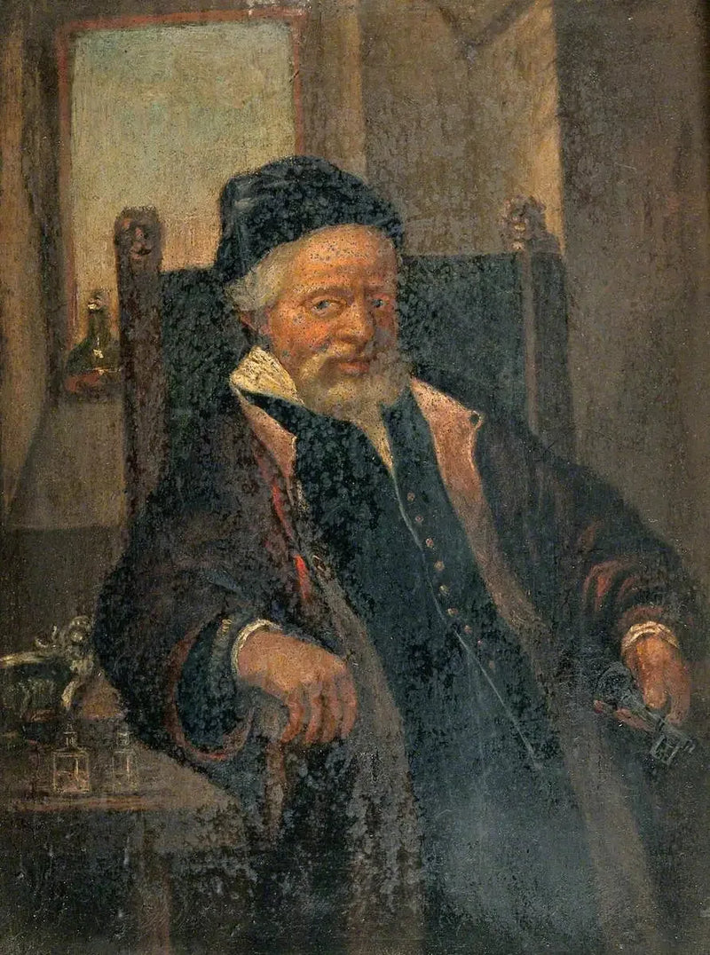 Jan Lutma veya Molins ailesinden bir üye - Rembrandt