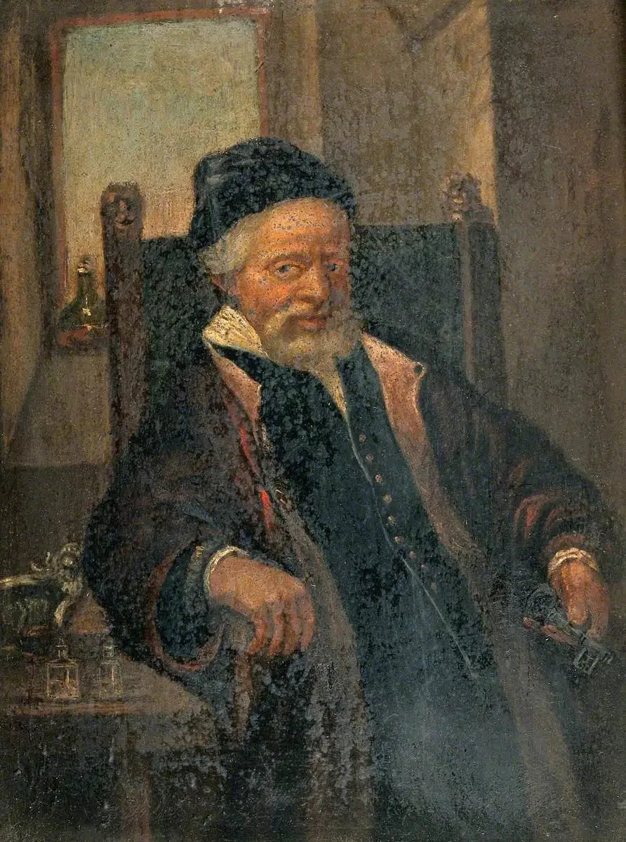 Jan Lutma veya Molins ailesinden bir üye - Rembrandt