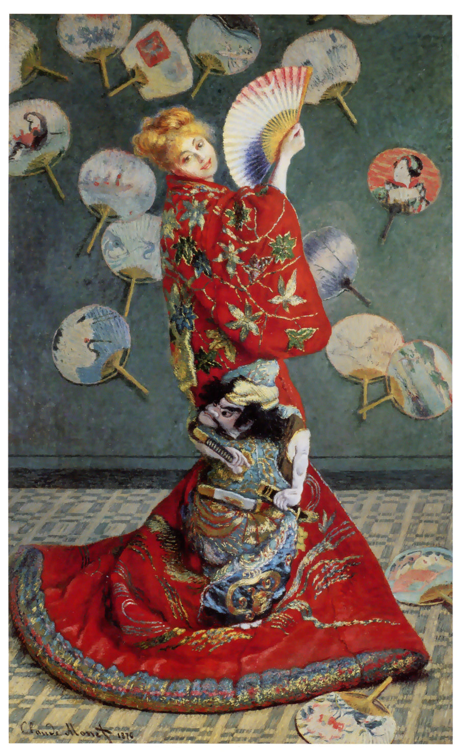 Japonlar, Camille Monet W387 - Claude Monet
