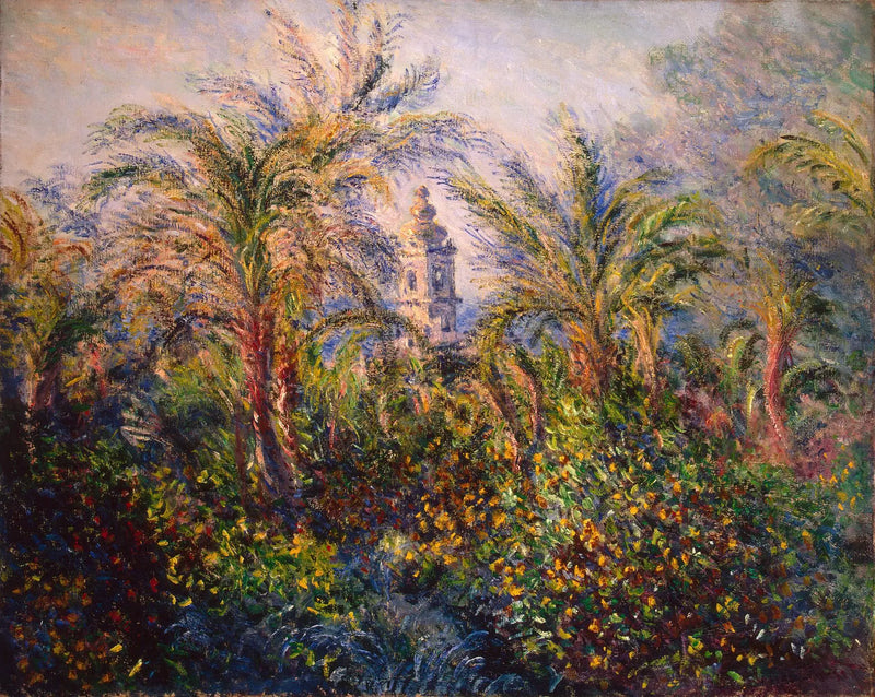 Bordighera'da Bahçe - Claude Monet
