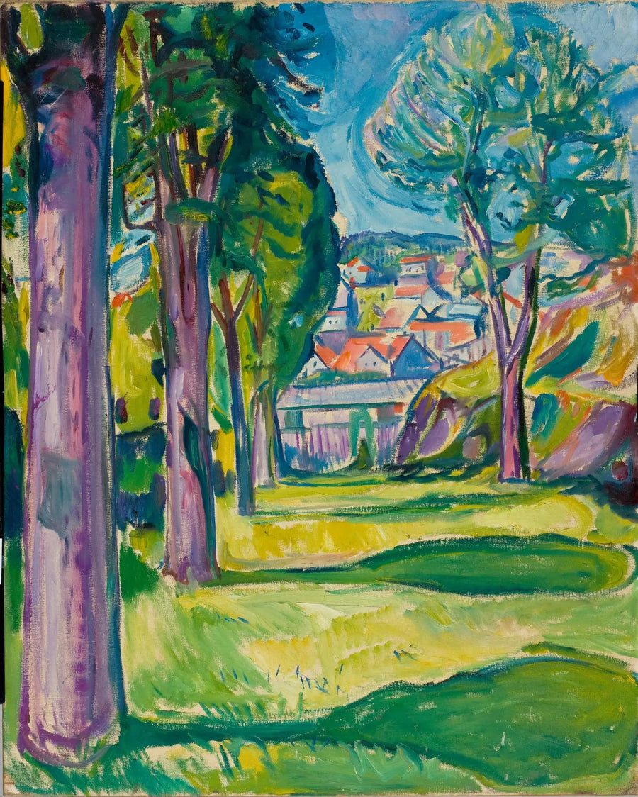 Kragerø Bahçesi - Edvard Munch