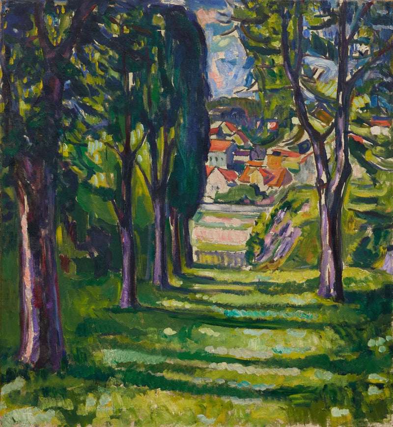 Kragerø Bahçesi - Edvard Munch