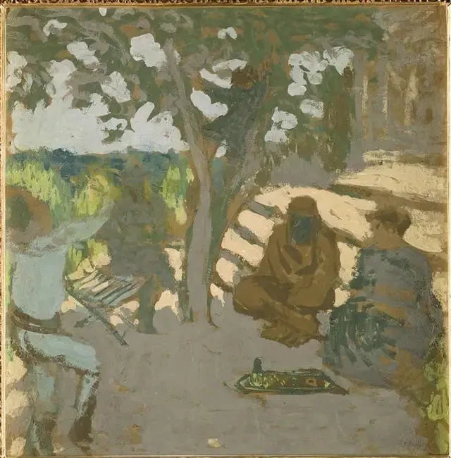 Étang-la-Ville Bahçesi - Édouard Vuillard