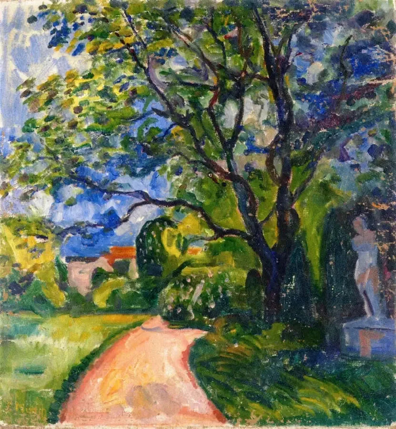 Lübeck Bahçesi - Edvard Munch