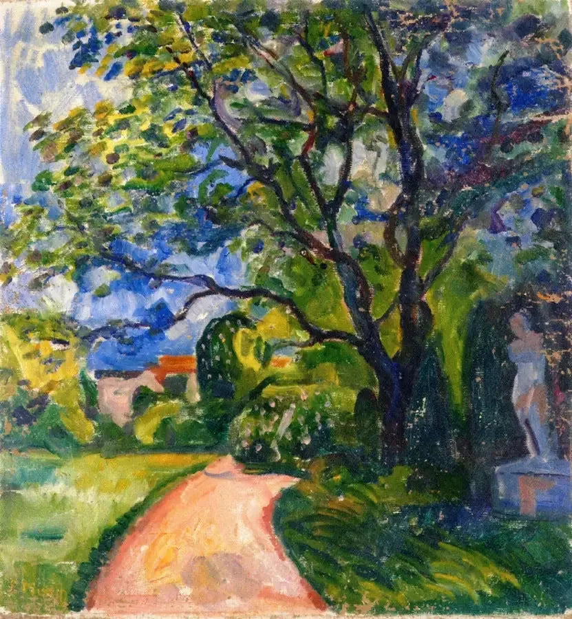 Lübeck Bahçesi - Edvard Munch
