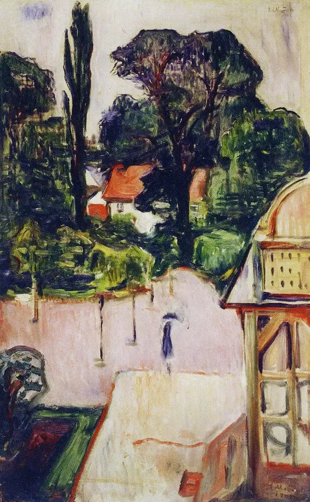 Taarbæk Bahçesi - Edvard Munch