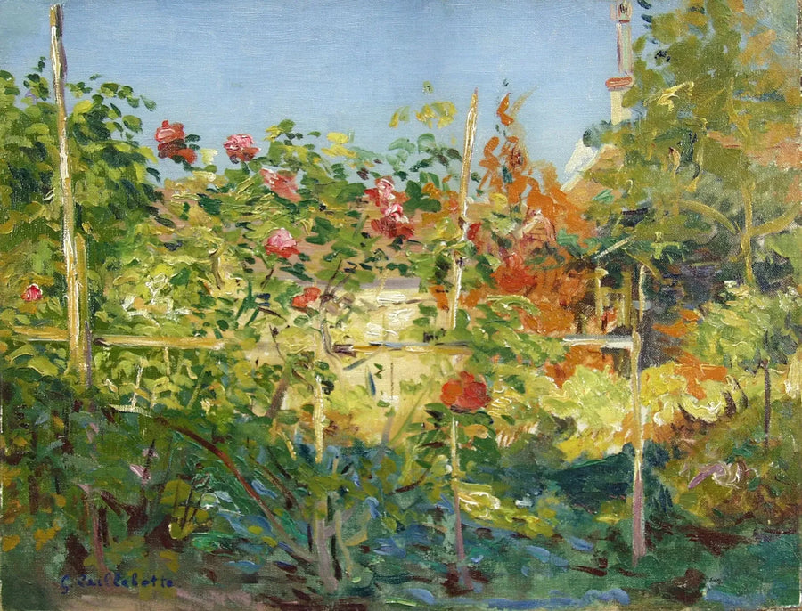 Trouville Bahçesi - Gustave Caillebotte