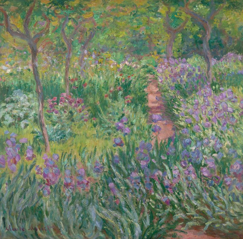 Giverny'deki sanatçının bahçesi - Claude Monet