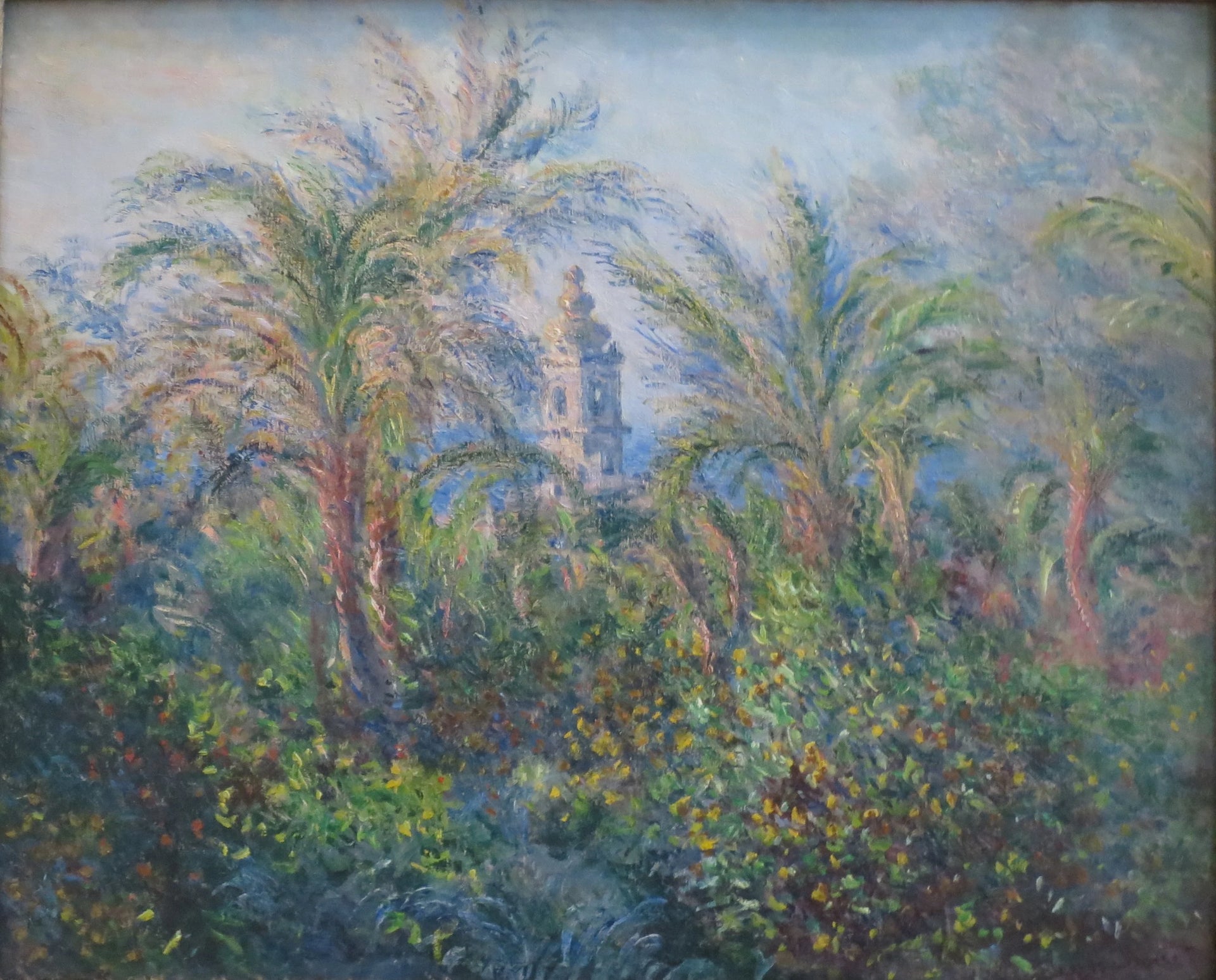 Jardin à Bordighera, impression du matin W866 de Claude Monet – Ermitage ГЭ-10617