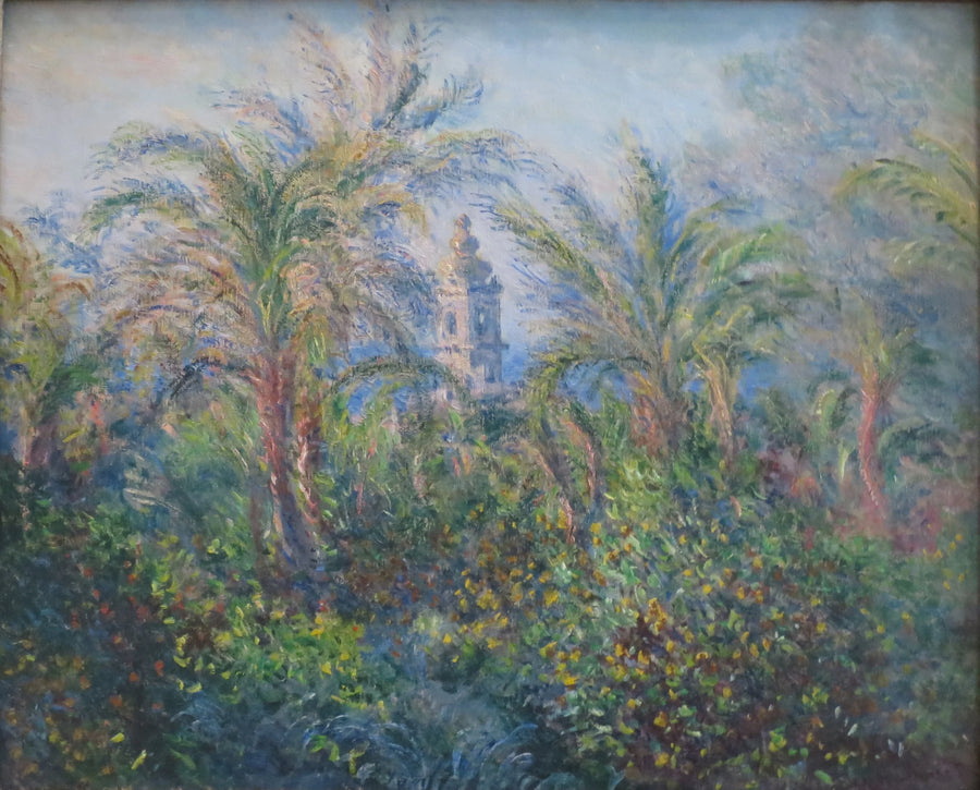 Bordighera'da Bahçe - Claude Monet
