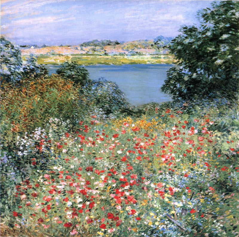 Karanfil Bahçesi - Willard Metcalf