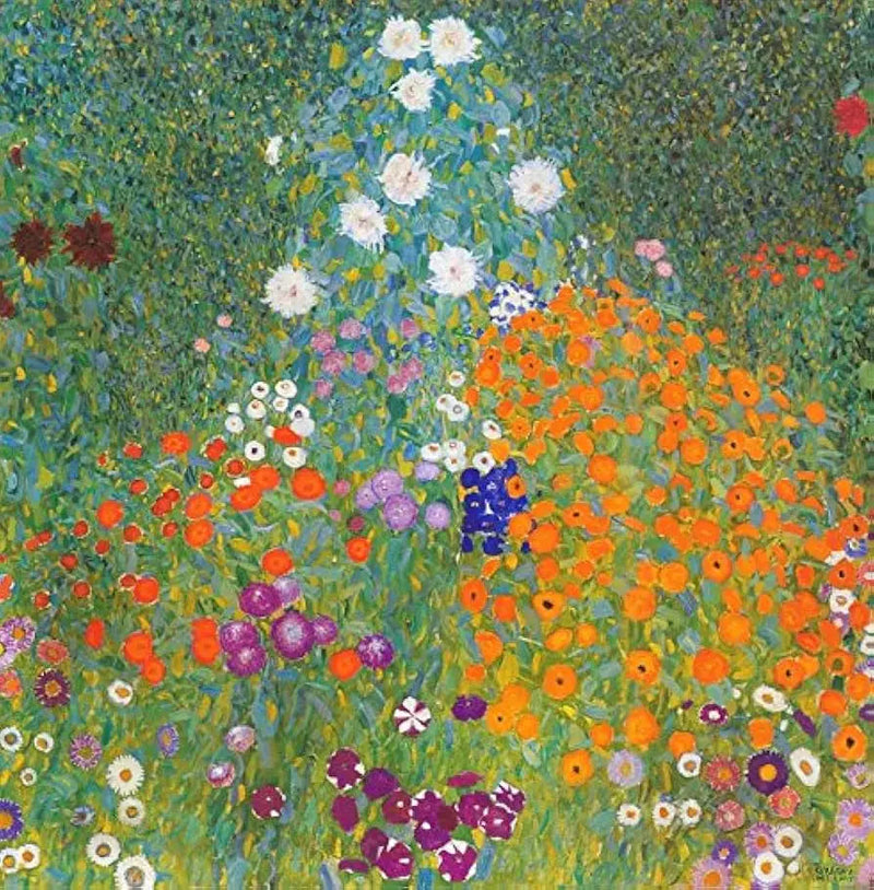 Çiçek Bahçesi - Gustav Klimt