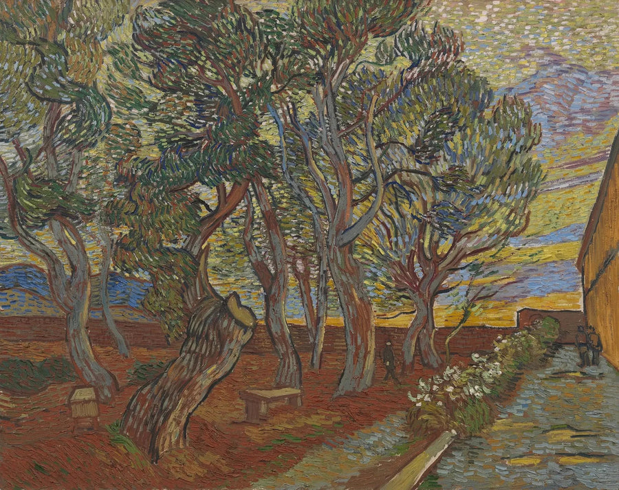 Asile Bahçesi - Vincent van Gogh