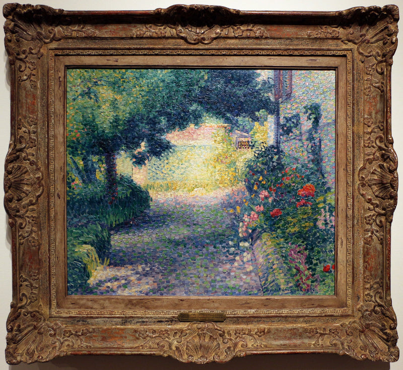 Saint-Tropez Bahçesi - Henri-Edmond Cross