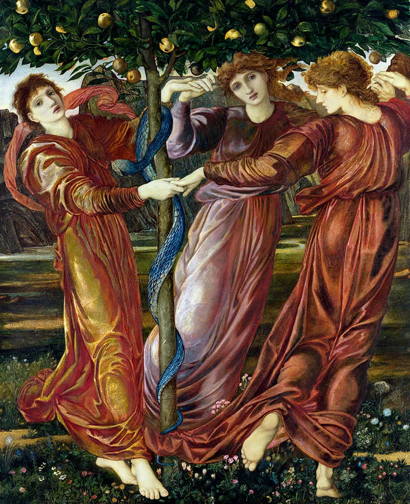 Hesperid Bahçesi - Edward Burne-Jones