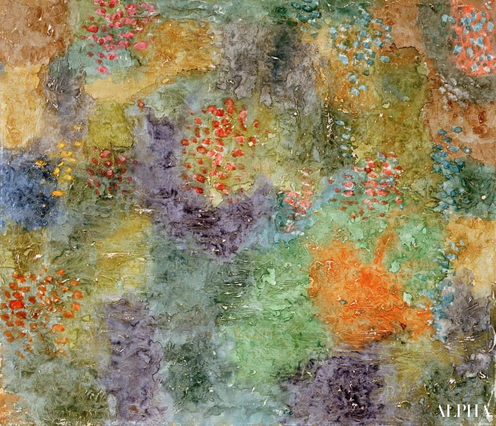 Jardin du nord en bleu - Paul Klee - Reproductions de tableaux et peintures haut de gamme