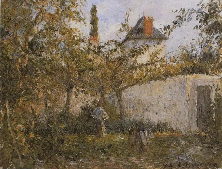 Bahçe ve Meyve Bahçesi, Pontoise - Camille Pissarro