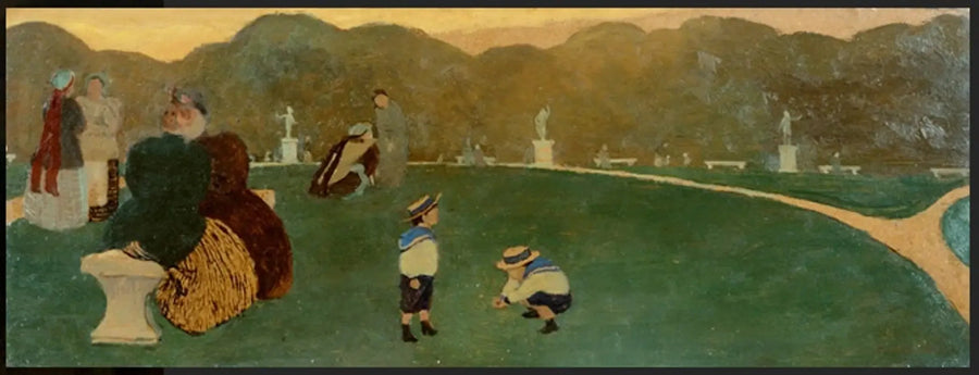Halk Bahçesi, Akşam - Félix Vallotton