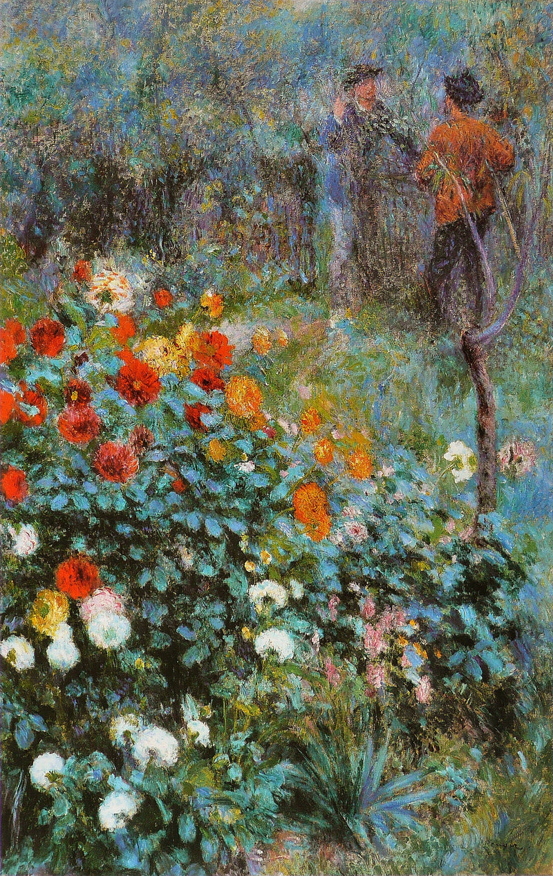 Cortot Caddesi Bahçesi, Montmartre - Pierre-Auguste Renoir