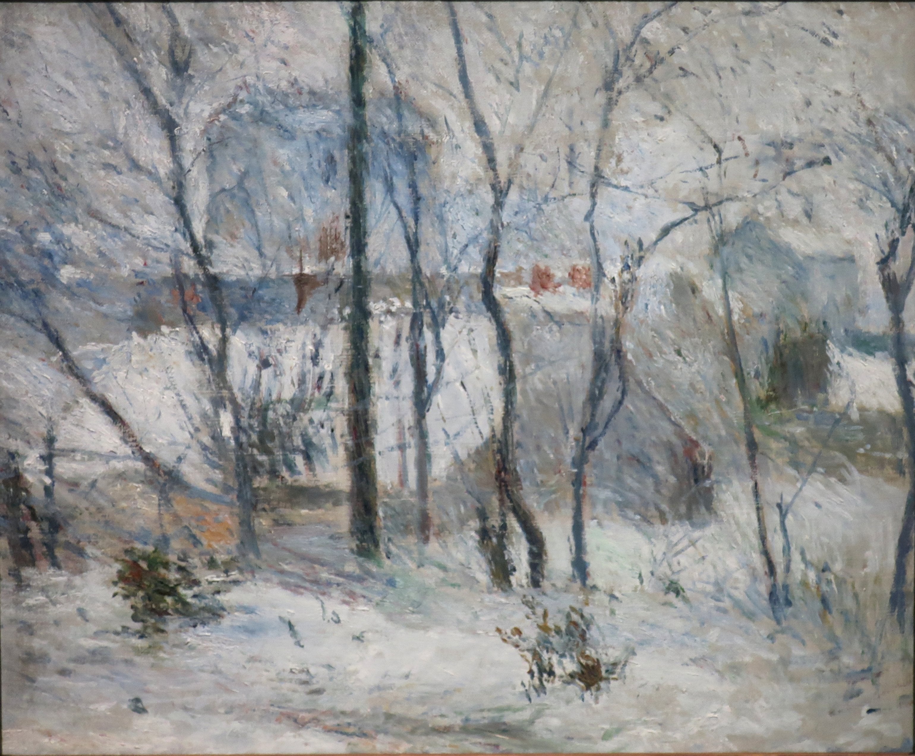 Reproduction du tableau « Jardin sous la neige II - Paul Gauguin » par Alpha Reproduction en peinture à l’huile