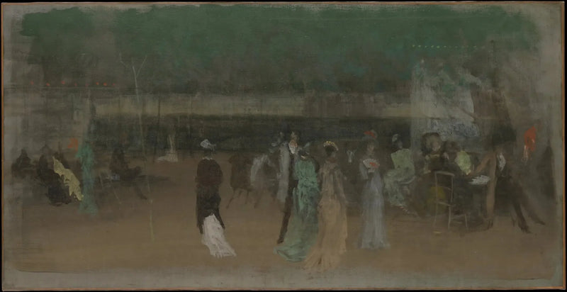 Cremorne Bahçeleri, no: 2 - James Abbott McNeill Whistler