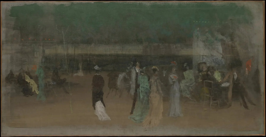 Cremorne Bahçeleri, no: 2 - James Abbott McNeill Whistler