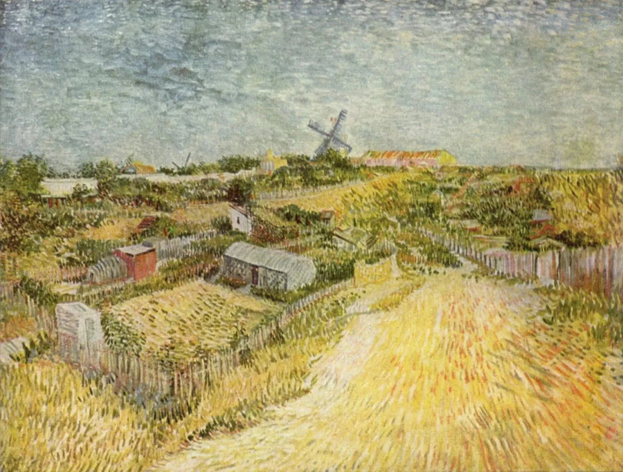 Montmartre Sebze Bahçeleri - Vincent van Gogh