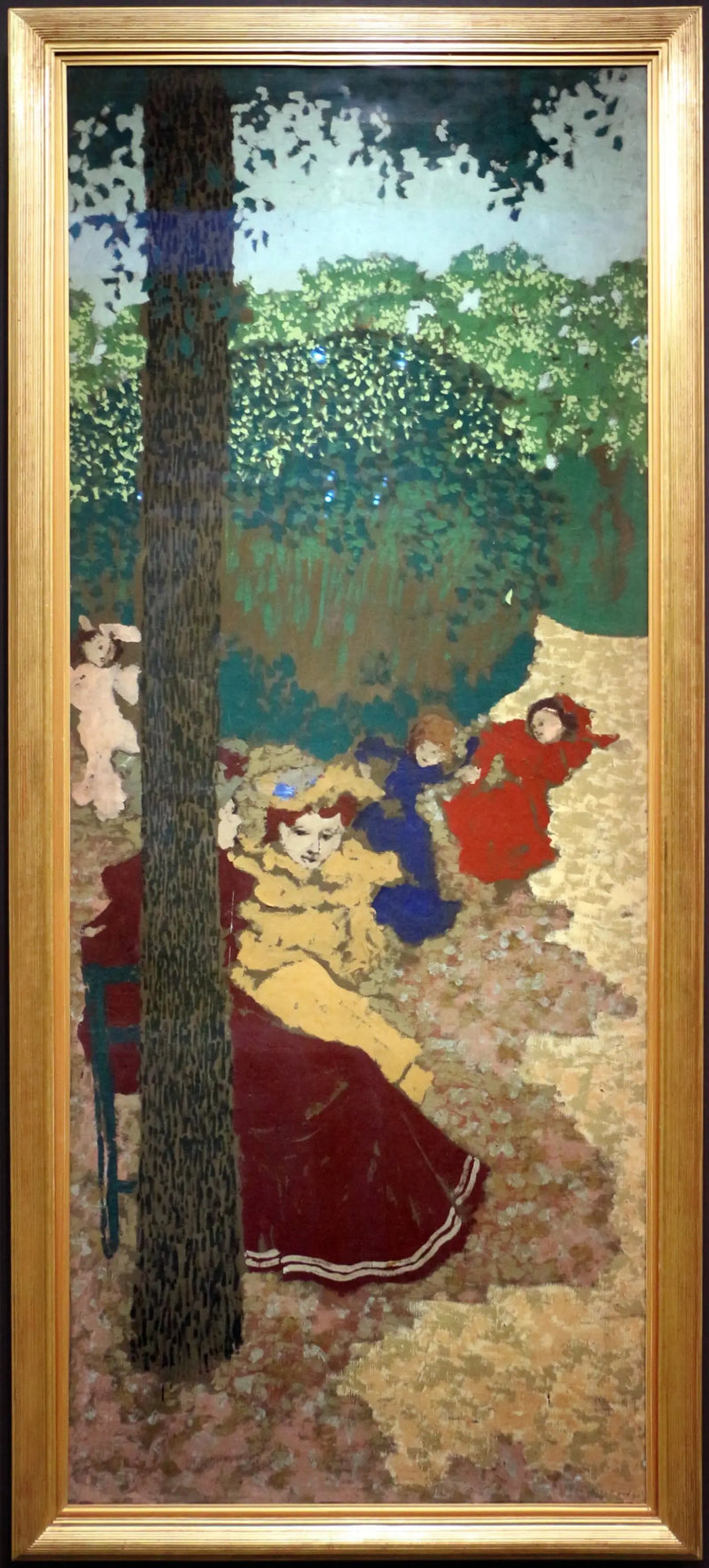 Halk Bahçeleri: Oyun Yapan Kızlar - Édouard Vuillard
