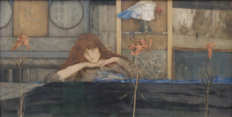 Kendime Kapattığım Kapımı - Fernand Khnopff