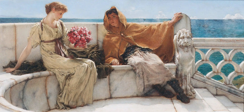 Seni seviyorum, kendimi seviyorum - Lawrence Alma-Tadema