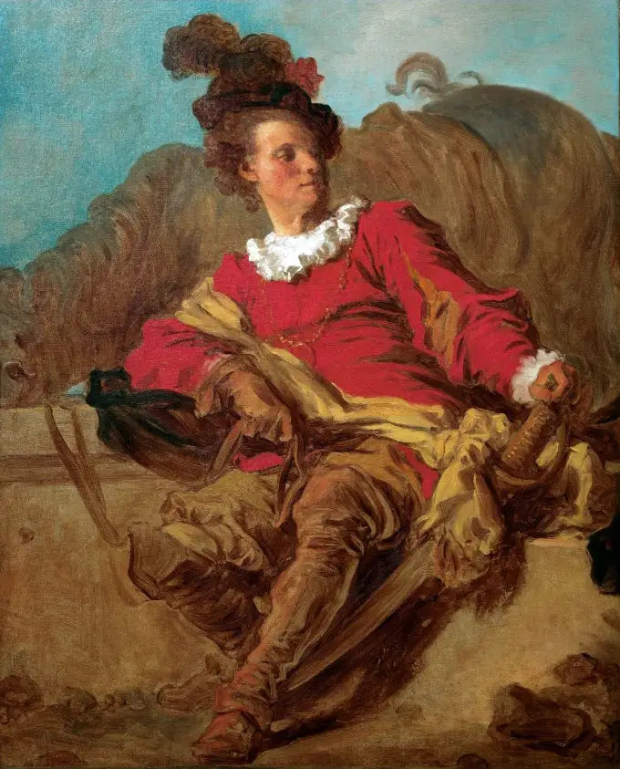 Jean-Claude Richard, Saint-Non Başrahibi - Jean-Honoré Fragonard