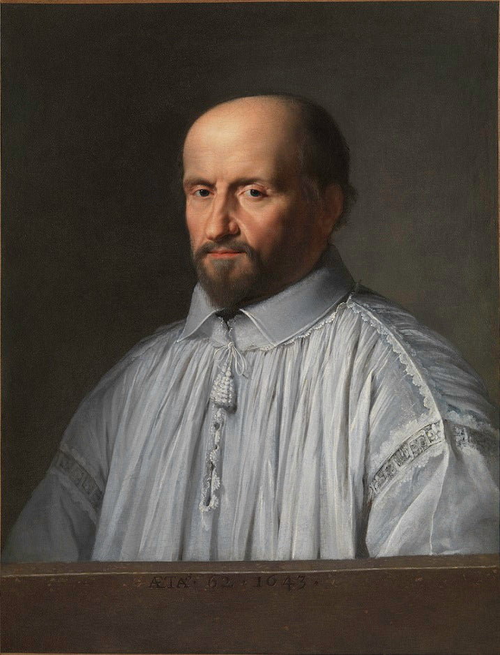 Jean Duvergier du Hauranne, abbé de Saint-Cyran - Philippe de Champaigne