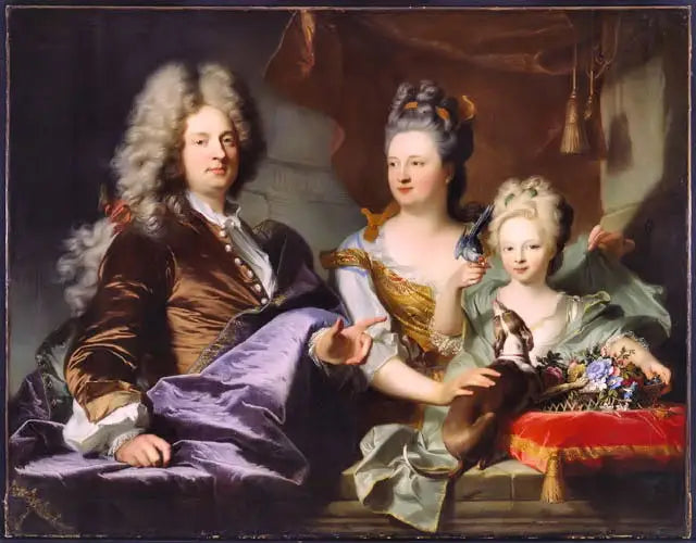 Jean Le Juge ve ailesi - Hyacinthe Rigaud