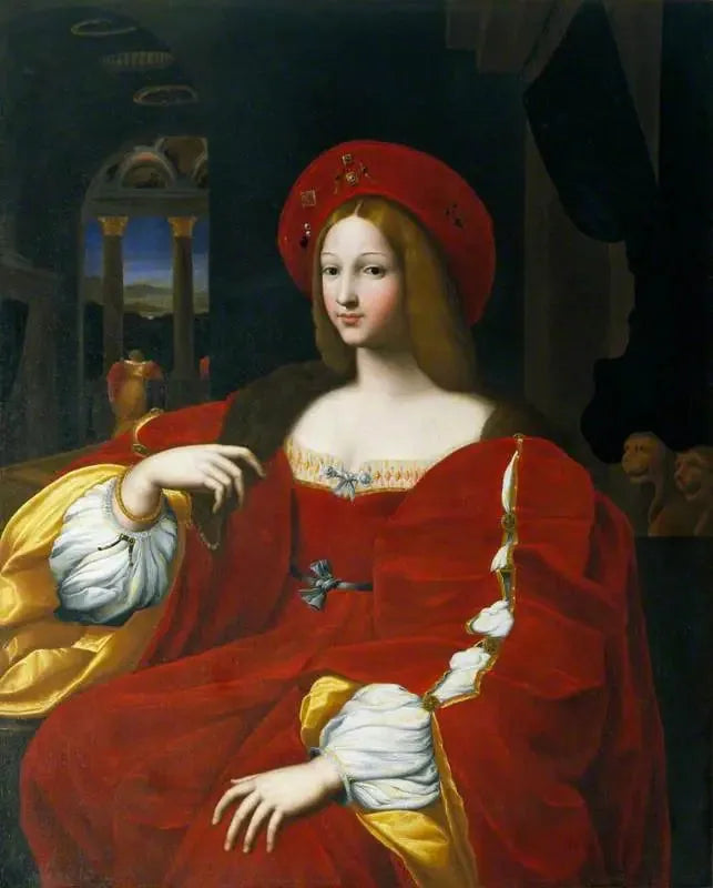 Aragonlu Jeanne (1478-1518) - Raphael Sanzio