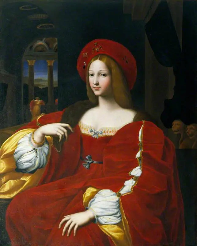 Aragonlu Jeanne (1478-1518) - Raphael Sanzio