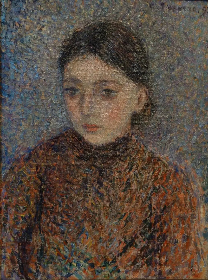 Jeanne Pissarro, Cocotte olarak bilinen, büst halinde - Camille Pissarro
